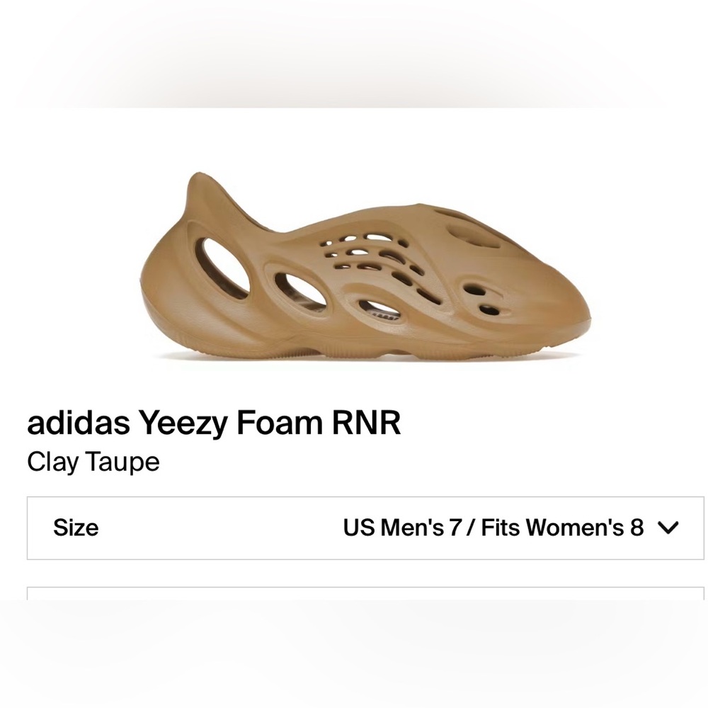Adidas Yeezy Foam RNR - Taupe